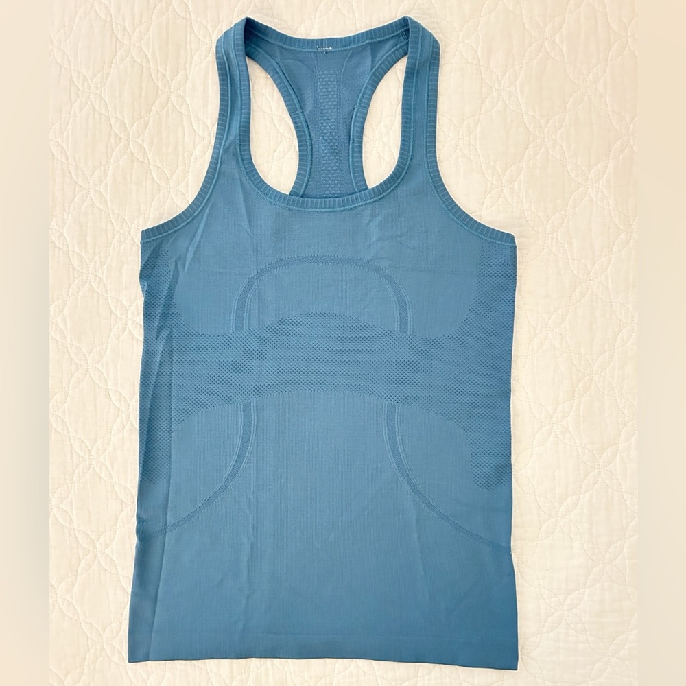LULULEMON swiftly tech tank blue 4